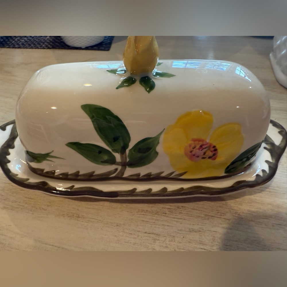 Interface/Franciscan USA Ceramic Covered Butter Dish